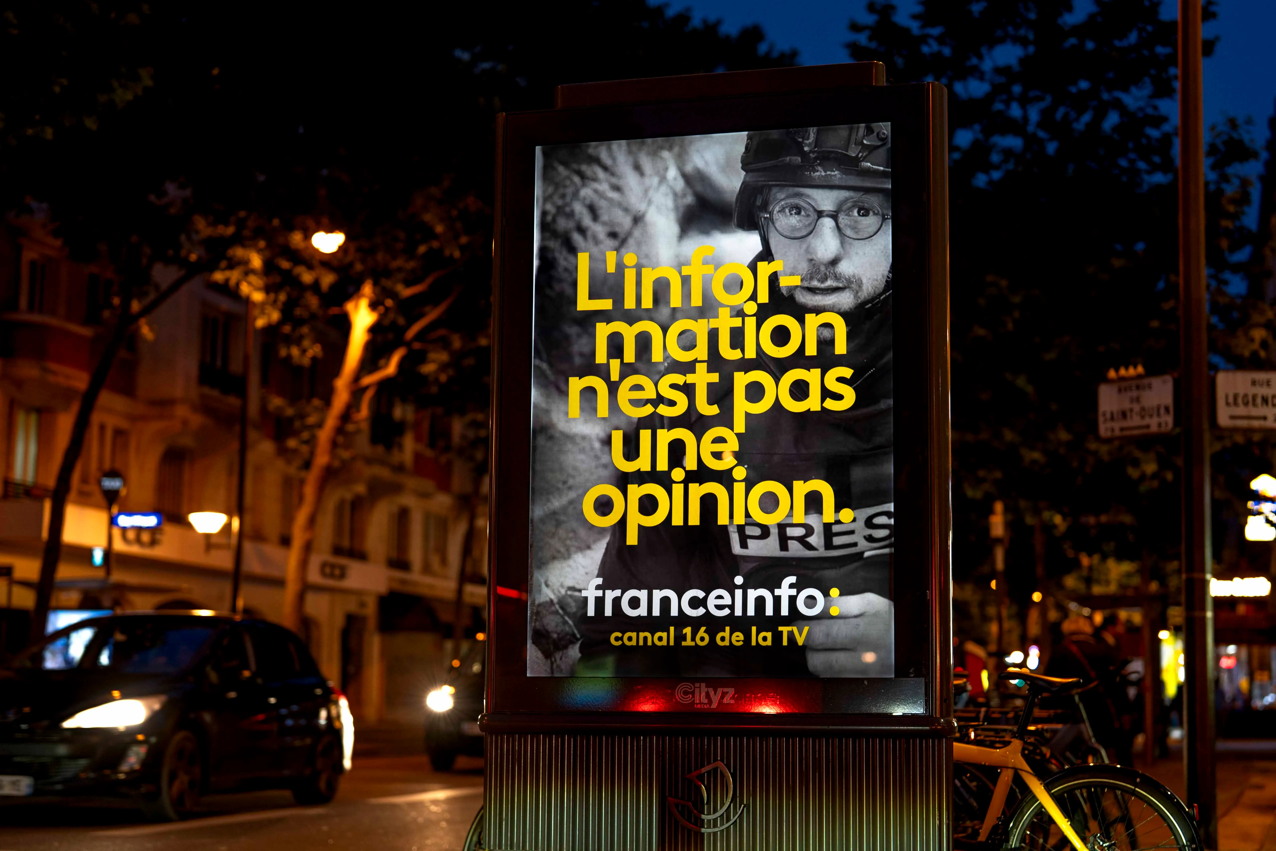 France Info - Affichage