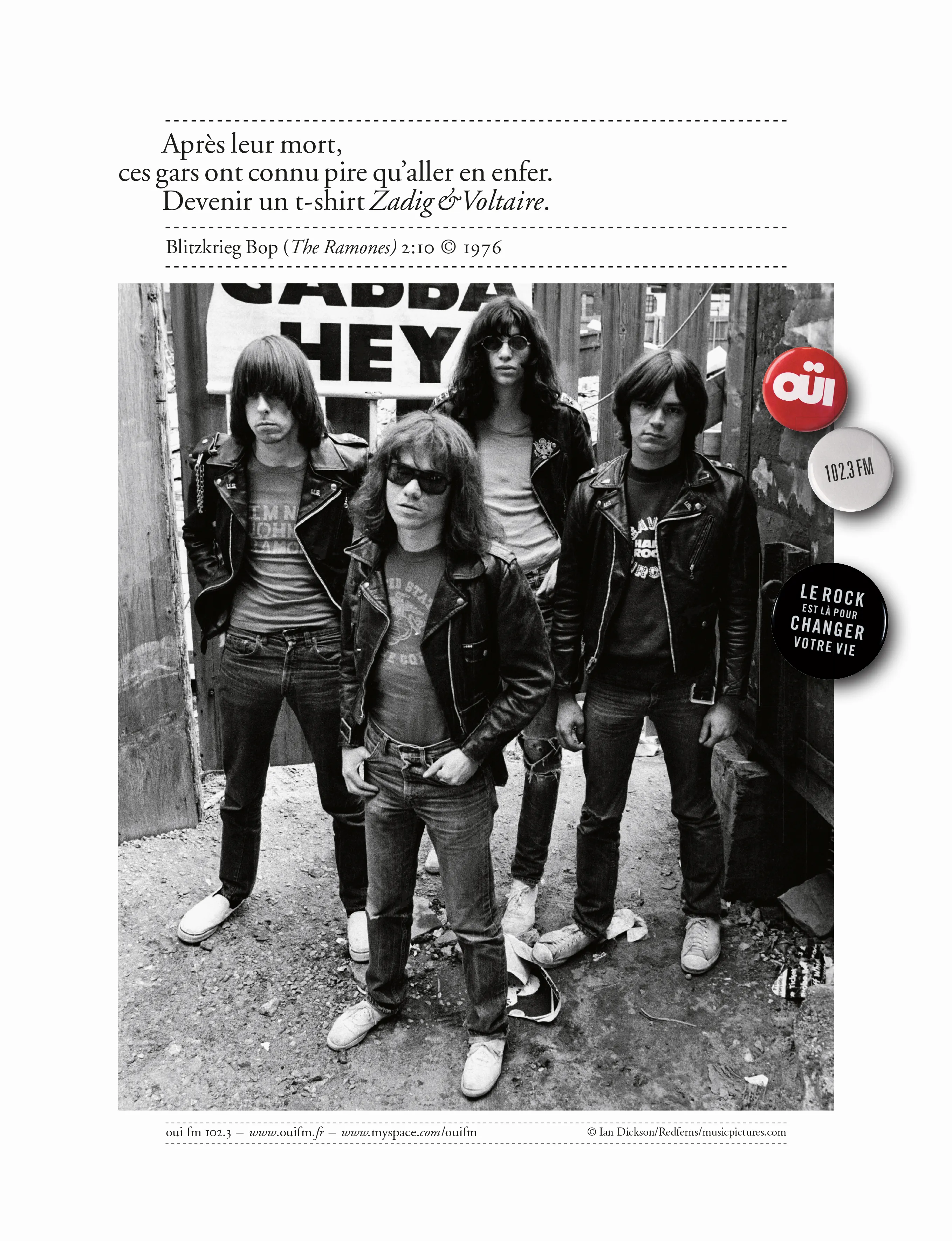 Oui FM - Ramones
